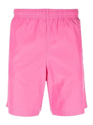 ALEXANDER MCQUEEN: Swim shorts & swimming trunks - Logo-print swim shorts with elastic band