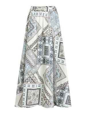 ETRO: ロングシャツ - ロングスカート - ライトブルー