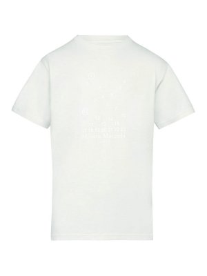 Maison Margiela: T-shirts - T-Shirt - Blanc