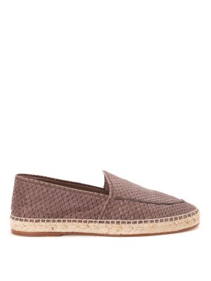 BRIONI: espadrilles - Leather espadrilles