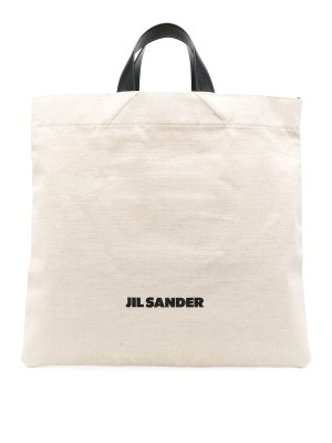 JIL SANDER: Bolsos Shopping - Bolso Shopping - Beis Claro
