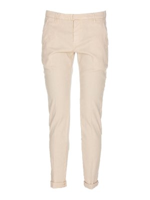 DONDUP: casual trousers - Beige casual trousers