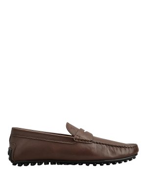 TOD'S: Mokassins und Slippers - Mokassins - Braun