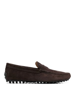 TOD'S: Mokassins und Slippers - Mokassins - Braun