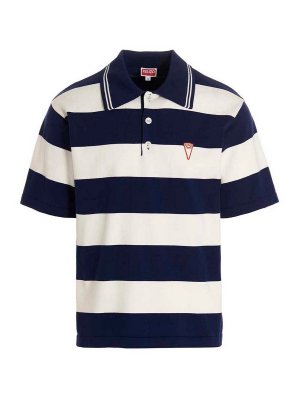 KENZO: polo shirts - Logistic graphic polo shirt