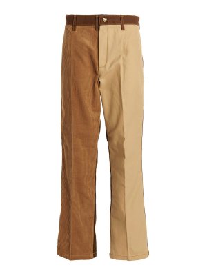 Marni: leather trousers - Marni x carhartt pants