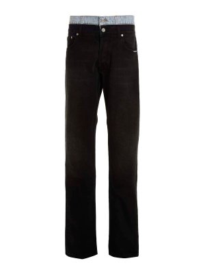 VTMNTS: Straight Leg Jeans - Straight Leg Jeans - Bunt