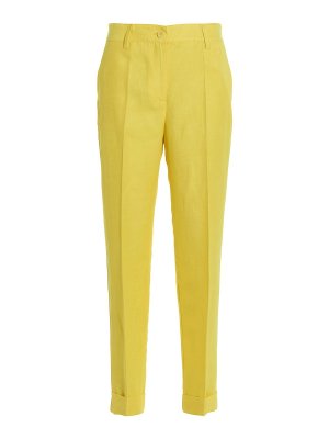 P.A.R.O.S.H.: pantaloni casual - Pantaloni in misto lino