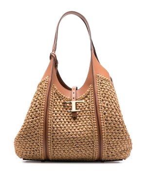 TOD'S: Schultertaschen - Schultertasche - Beige