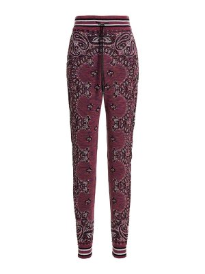 AMIRI: tracksuit bottoms - Space dye bandana joggers