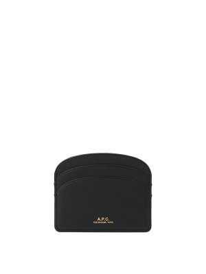 A.P.C.: wallets & purses - Demi-lune mini crossbody bag