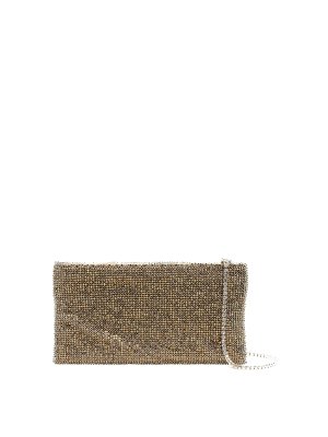 BENEDETTA BRUZZICHES: clutches - Your Best Friend clutch bag with rhinestones
