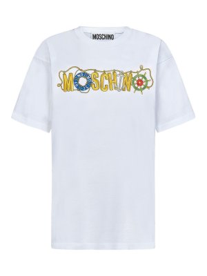 MOSCHINO: Camisetas - Camiseta - Blanco