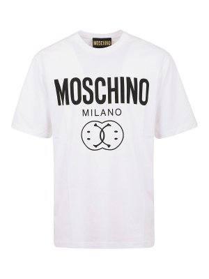 MOSCHINO: T-shirts - T-Shirt - Blanc