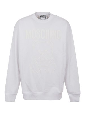 MOSCHINO: スウェット＆セーター - スウェットシャツ/セーター - 白