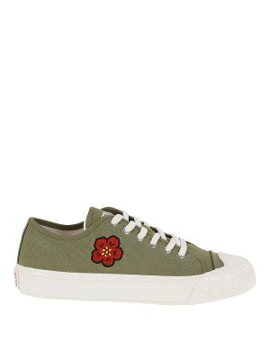 KENZO: trainers - Low top cotton sneakers