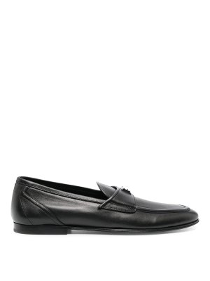DOLCE & GABBANA: Mocassins & Chaussures bateau - Mocassins - Noir