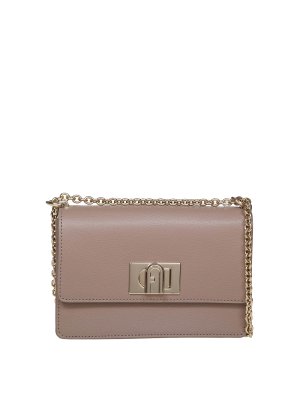 FURLA: cross body bags - 1927 Leather Bag with Jewel Closure