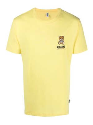Purple Brand Trademark T-Shirt - Yellow - Men | P117HFGT125IVORY