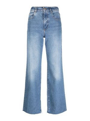 Pinko: Straight Leg Jeans - Straight Leg Jeans - Blau