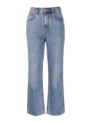 ISABEL MARANT|JEANS (SULANOA (PA0017FA A1H35E 30LU)) Isabel Marant Sulanoa jeans in blue cotton | PA0017FAA1H35E30LU