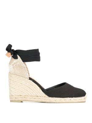 CASTANER: espadrilles - Jute and canvas wedge espadrilles
