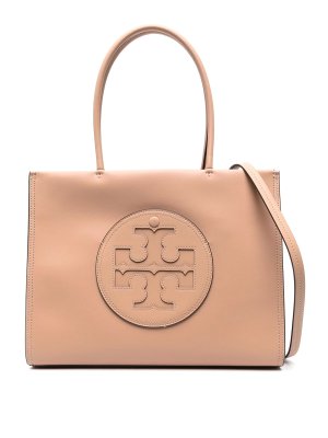 TORY BURCH: shopper - Borsa tote Ella Bio piccola con logo