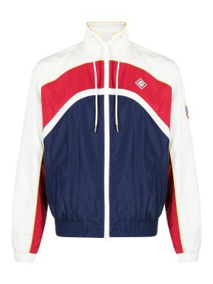 CASABLANCA: casual jackets - Arch panelled track jacket