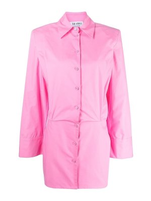 The Attico: short dresses - Mini shirt dress margot