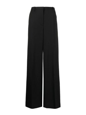 【関税・送料込み】LANVIN PANTS SAGE VIRGIN WOOL PANTS Lanvin Flared Tailored Pants | italist