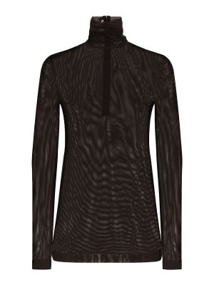 DOLCE & GABBANA: Tops und Tank Tops - Top - Schwarz