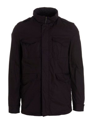 Aspesi Swing blue technical fabric jacket - Blue | I918B16685100