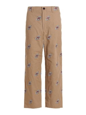 JUNYA WATANABE: casual trousers - Pop roy lichtenstein pants