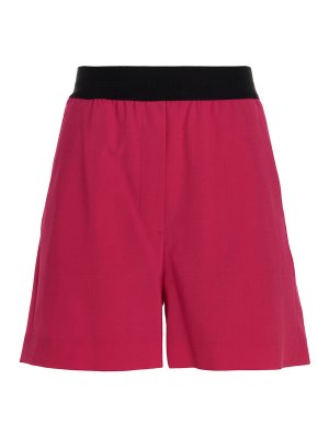 ショートパンツ PINKO Women Shorts  Burmudas 104893A2HDN44 Purple Workwear-style shorts in cotton bull PINKO → Shop Online