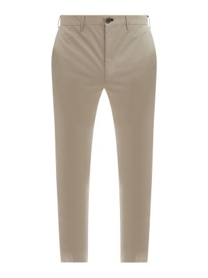 INCOTEX: casual trousers - Tight fit sustainable cotton trouser