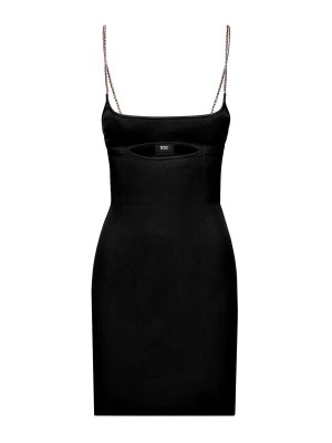 GCDS: short dresses - Jersery dress with back logo