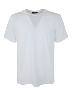 HERNO: T-shirts - T-Shirt - Blanc