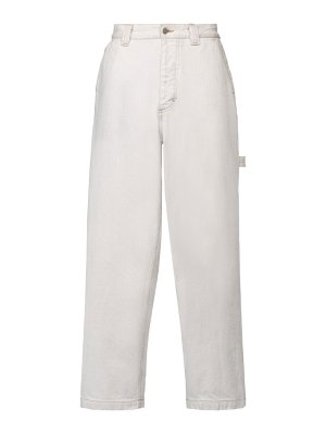 Maison Margiela: Straight Leg Jeans - Straight Leg Jeans - Weiß