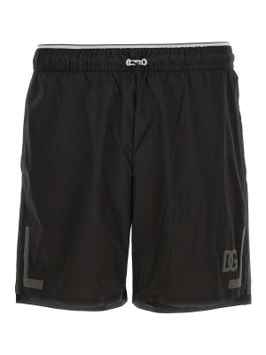 DOLCE & GABBANA: 水着 - スイムショーツ/スイムトランクス - 黒