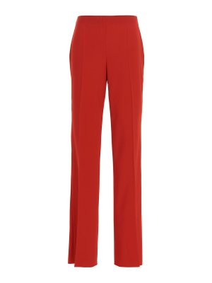 SALVATORE FERRAGAMO: casual trousers - Straight leg pants with pleat