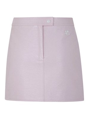 Courreges: ミニスカート - ミニスカート - ピンク