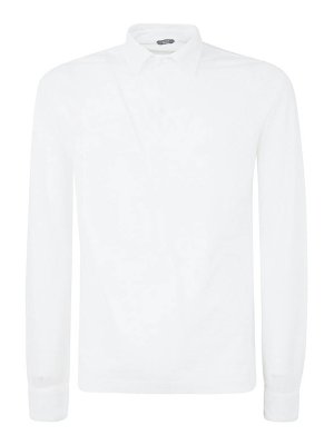 ZANONE: polo shirts - Detailed cotton polo