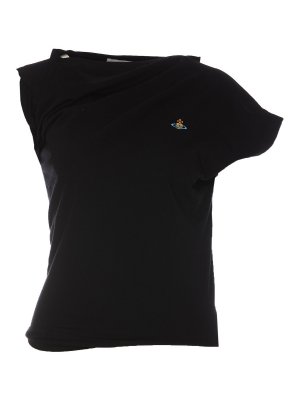 Rabanne Logo top - Black - Women | 23AJTO609PA0092P001