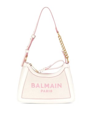 Balmain: ショルダーバッグ - ショルダーバッグ - ベージュ