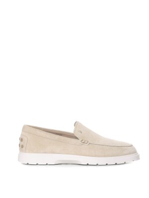 TOD'S: Mocassins & Chaussures bateau - Mocassins - Beige