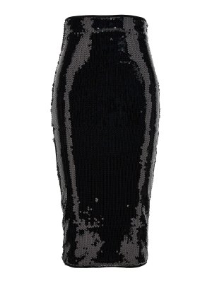 ALEXANDRE VAUTHIER: Knee length skirts & Midi - Sequin midi skirt