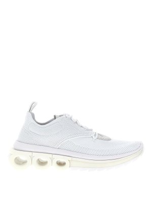 SALVATORE FERRAGAMO: trainers - Nima technical knit sneakers