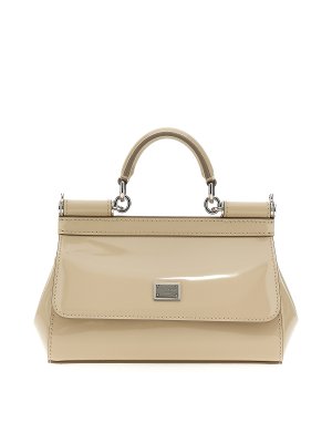 DOLCE & GABBANA: totes bags - Sicily small leather bag