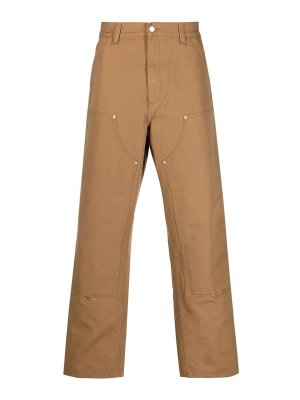 CARHARTT: カジュアルトラウザー - カジュアルパンツ - ブラウン