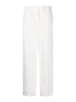 FABIANA FILIPPI: Tailored & Formal trousers - Linen blend trousers